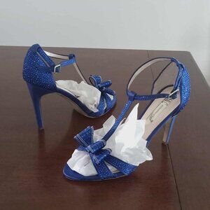INC Reesie Rhinestone Bow Evening Sandals